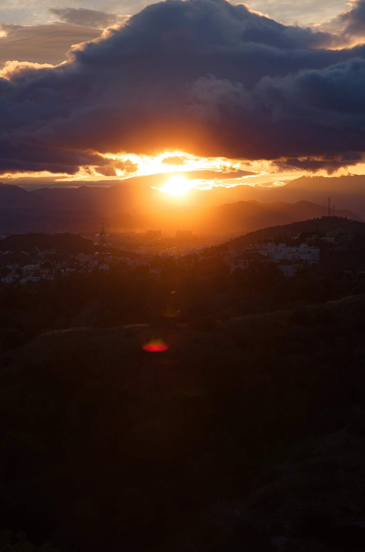 malaga sunset